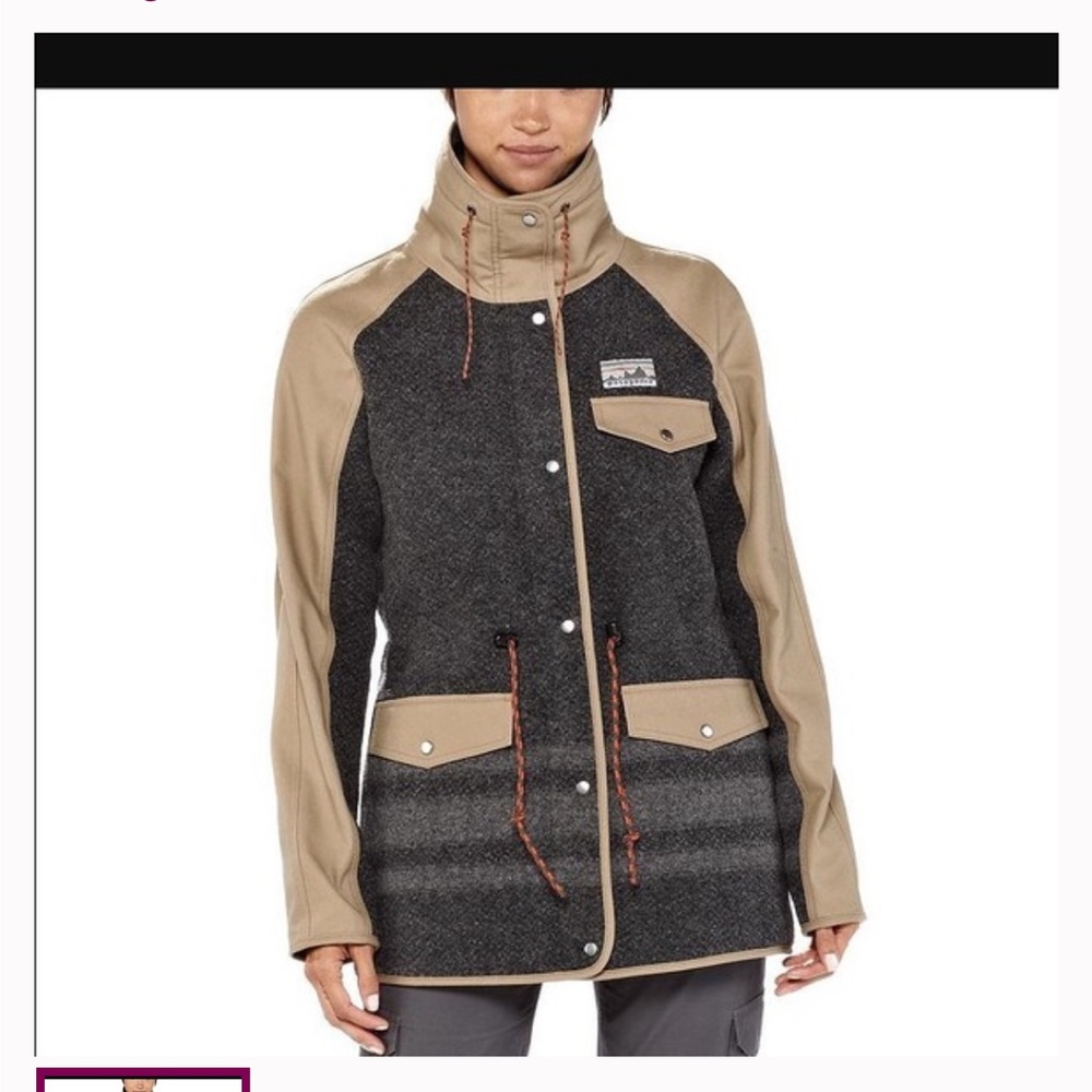 Patagonia Jacket Reclaimed Wool Parka